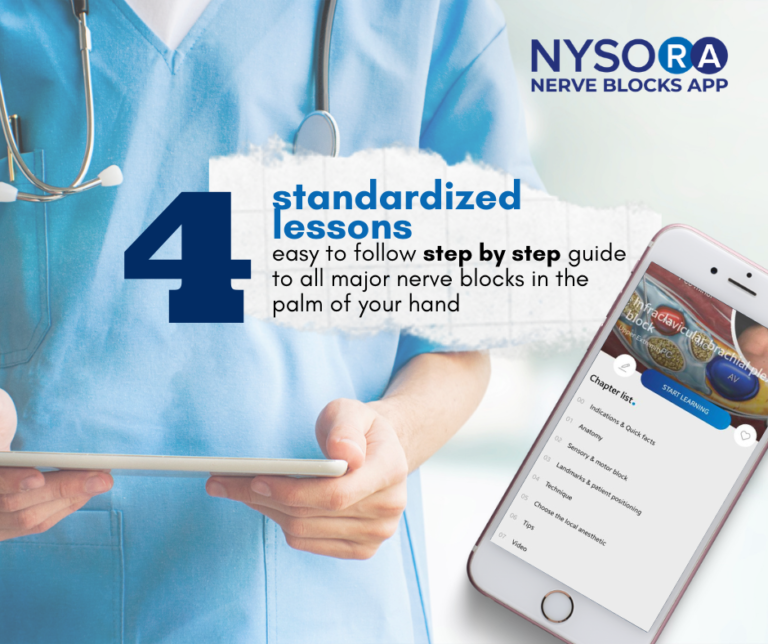 NYSORA Nerve Blocks app and testdrive the free courses best app NYSORA