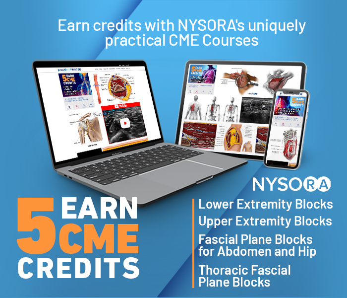 NYSORA World Leader in Education in Anesthesiology