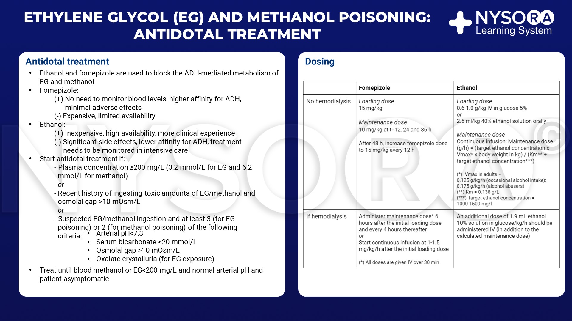 Learn about methanol poisoning