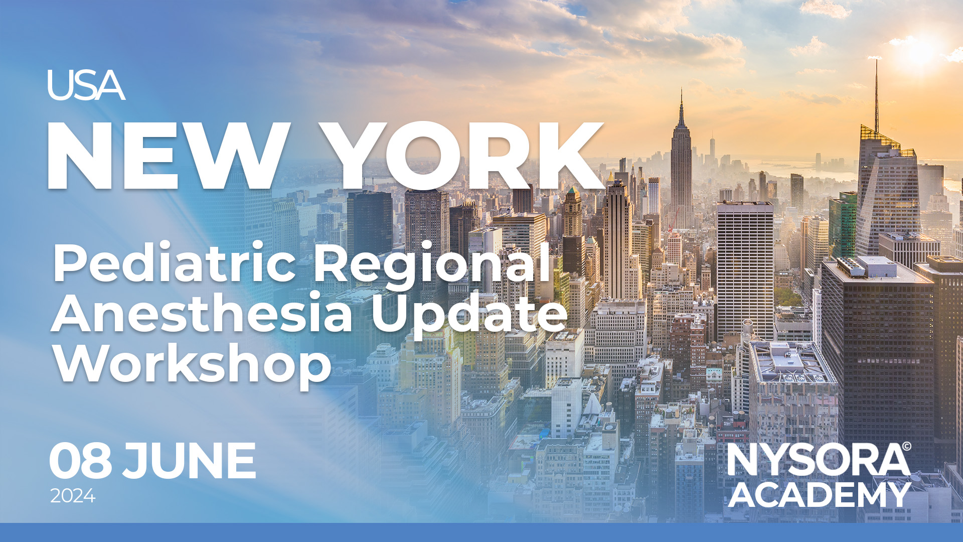 Pediatric Regional Anesthesia Update (New York) NYSORA