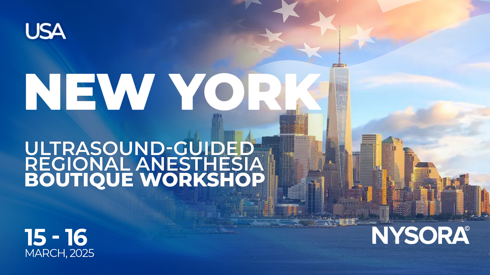 Ultrasound-Guided Regional Anesthesia Boutique Workshop - NYSORA