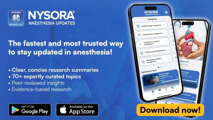 NEW! Stay ahead in anesthesiology with the Anesthesia Updates App