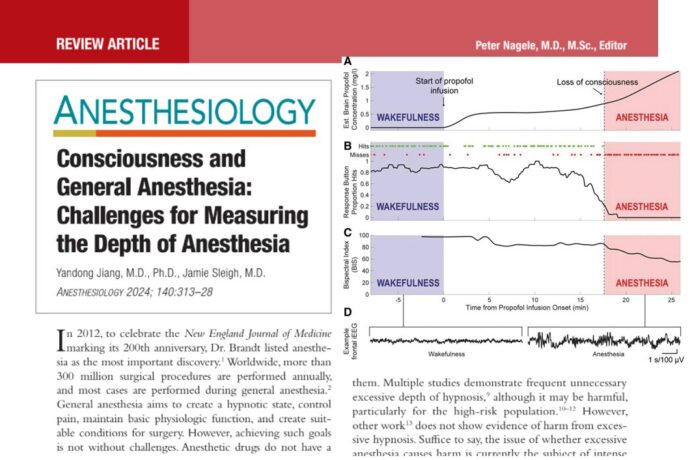 Understanding consciousness during general anesthesia