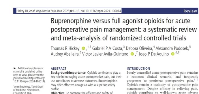 Buprenorphine vs. “Real” Opioids for Pain?