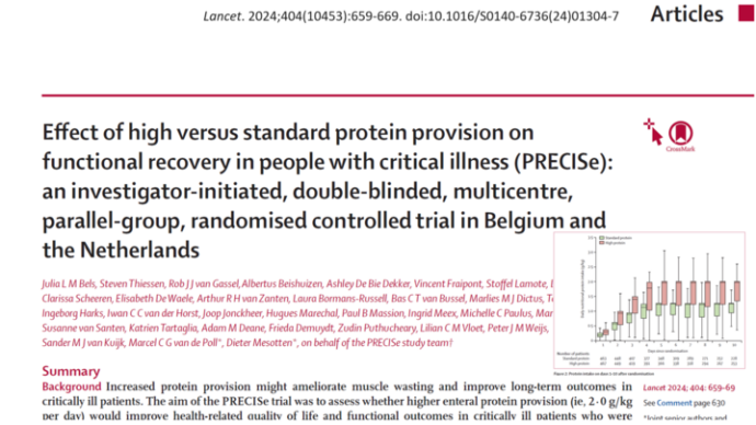 More Protein Is Not Better in Critically Ill Patients