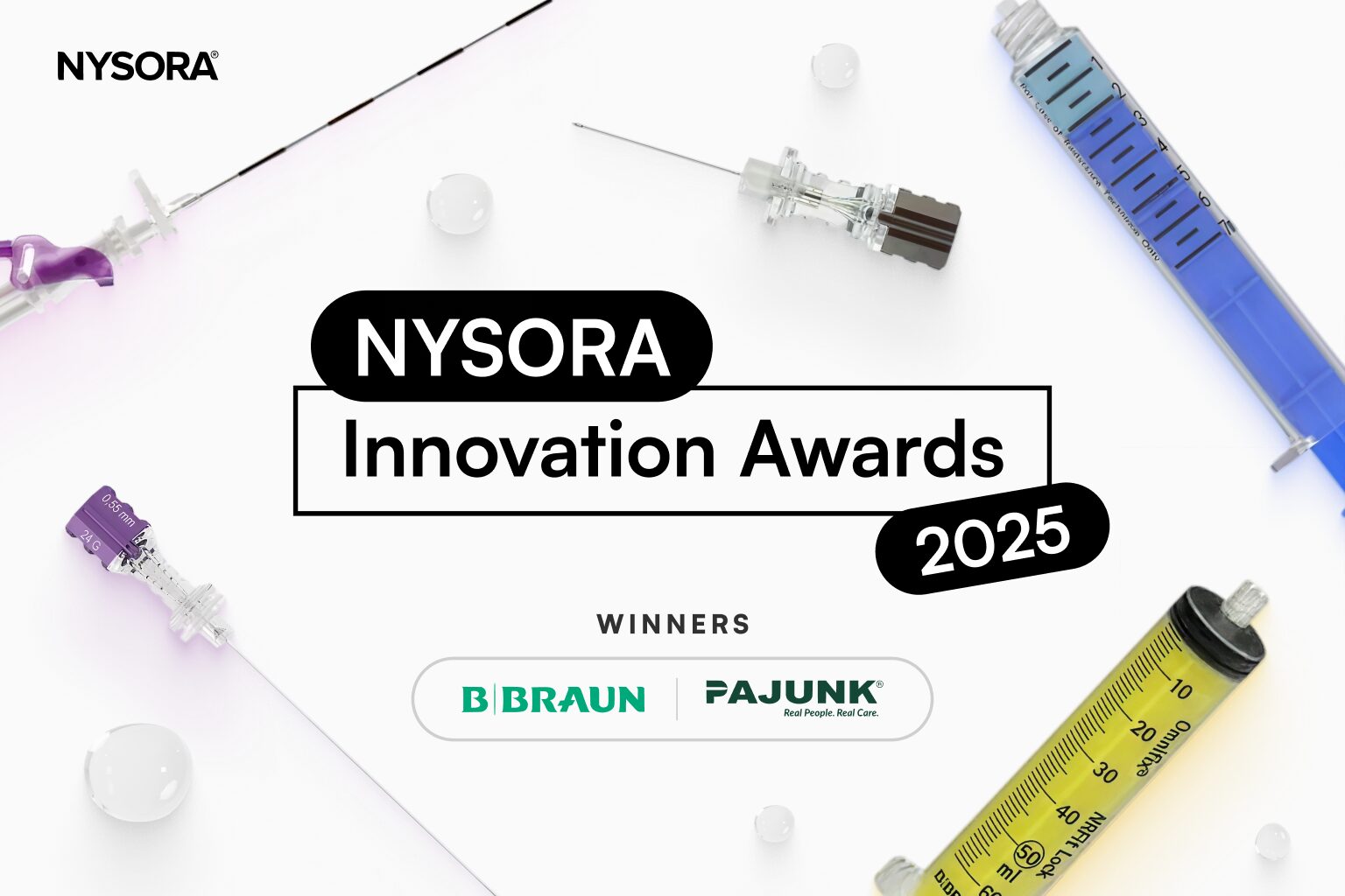 NYSORA Community Chose the “Most Innovative Regional Anesthesia Manufacturers 2025”