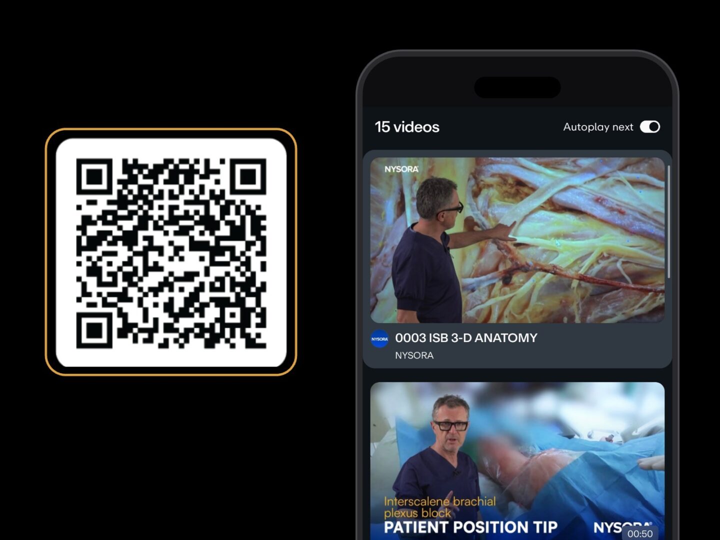 QR video links